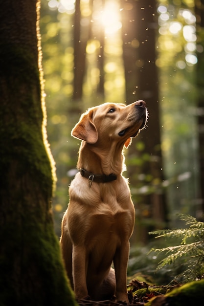 Free photo ai generated of labrador retriever dog