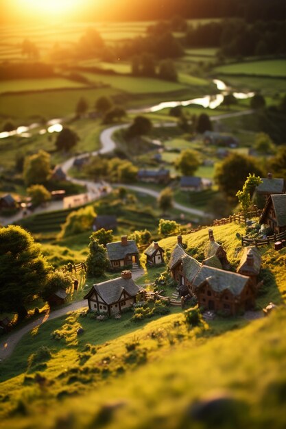 Free Photo ai generated medieval fantasy cities