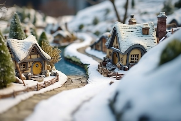 3,192 Miniature People Snow Images, Stock Photos, 3D objects, & Vectors