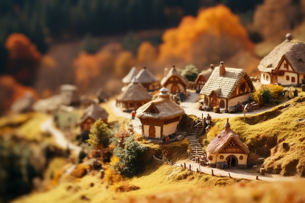 Ai が生成した中世ファンタジーの都市