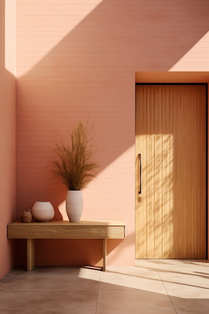 Free photo ai generated of modern styled entryway