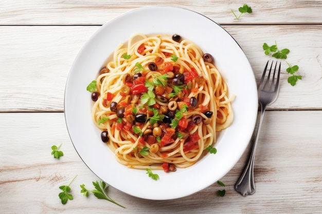 Foto gratuita ai prodotti alimentari a base di pasta