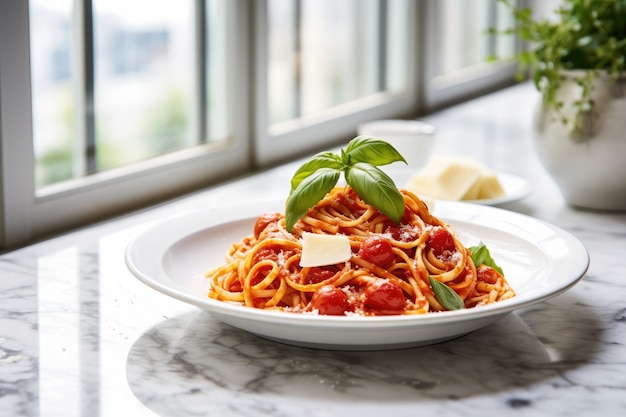 Free photo ai generated pasta food