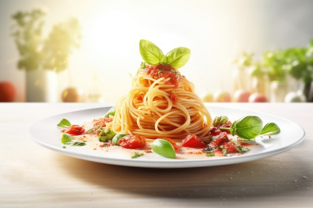 Free photo ai generated pasta food