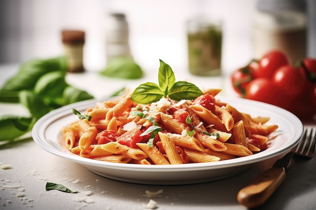 Foto gratuita ai prodotti alimentari a base di pasta