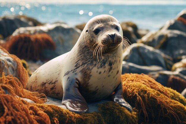 San Francisco Seals mascot was a real sea lion