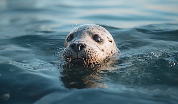 Free photo ai generated realistic pictures of seals