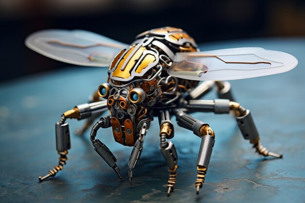 Роботизированное насекомое, созданное искусственным интеллектом