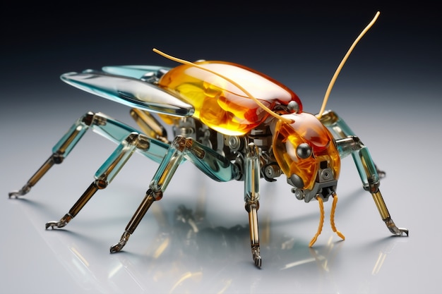無料写真 aiが生み出すロボット昆虫