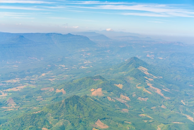 above aircraft flight range hill