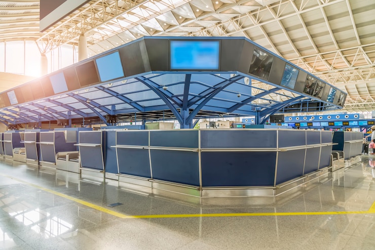Free Photo airport terminal