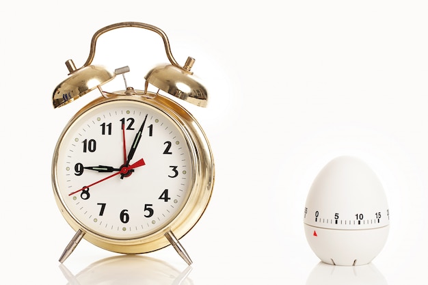 Alarm clock and kitchen timer 