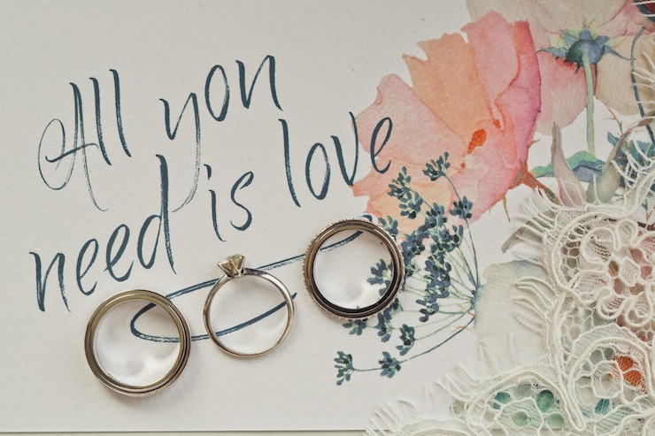 Free Photo all you need is love
