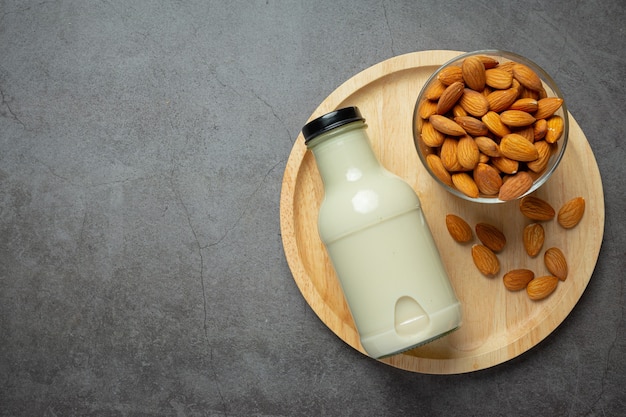 Recipe almonds milk