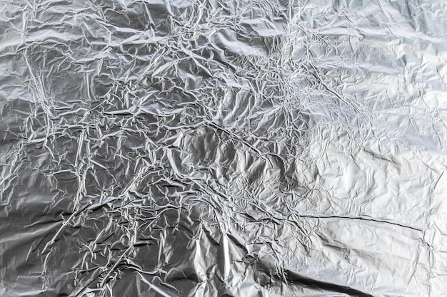 Aluminum foil background