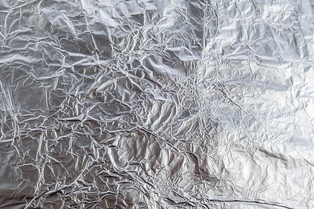 Aluminum foil background