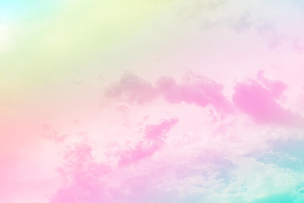雲のある素晴らしい美しい空