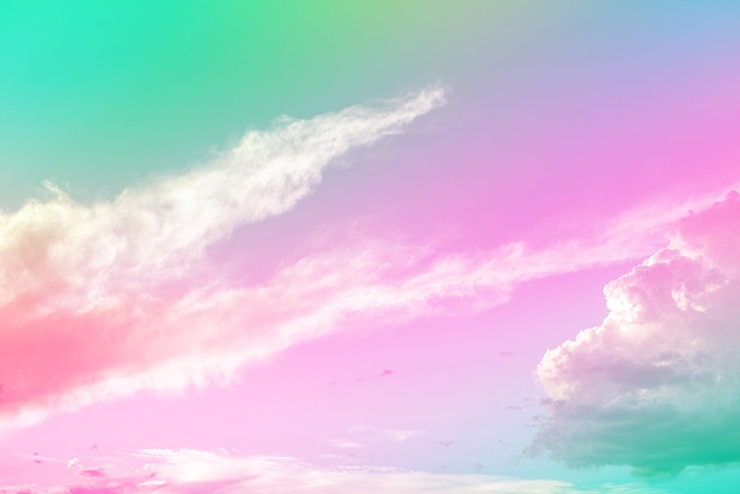 無料Photo 雲のある素晴らしい美しい空