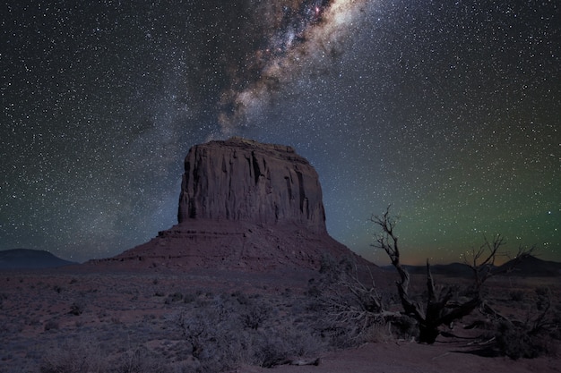 Amazing shot of the Oljato–Monument Valley in Utah, USA