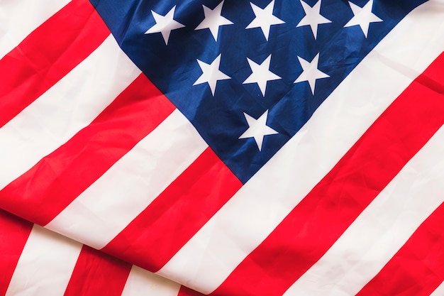 独立記念日のためのアメリカの旗の背景