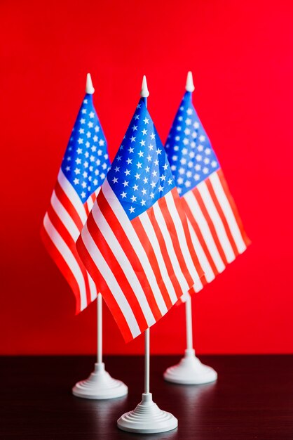 American flag background