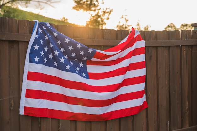 Foto gratuita sfondo bandiera americana