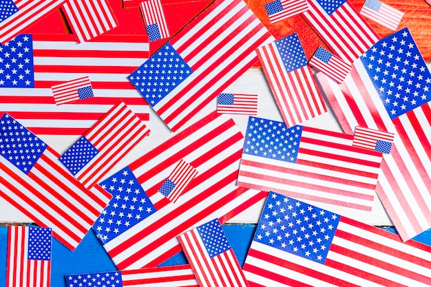 Free photo american flag background