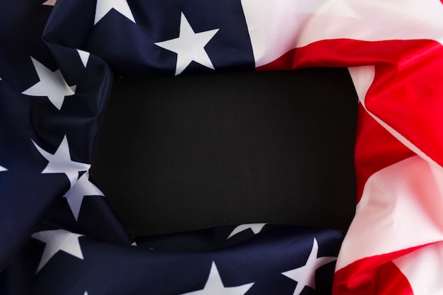 American flag background