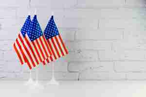 Free photo american flag background