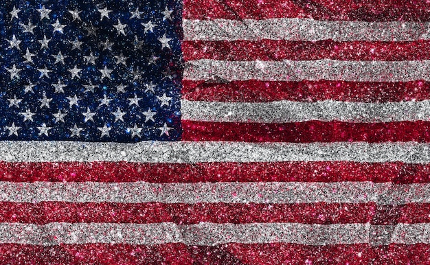 Foto gratuita bandiera americana