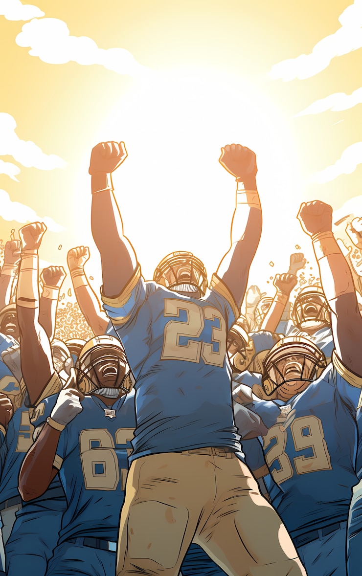 Free Photo american football character with equipment