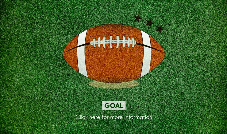 Free Photo american football goal sport game concept