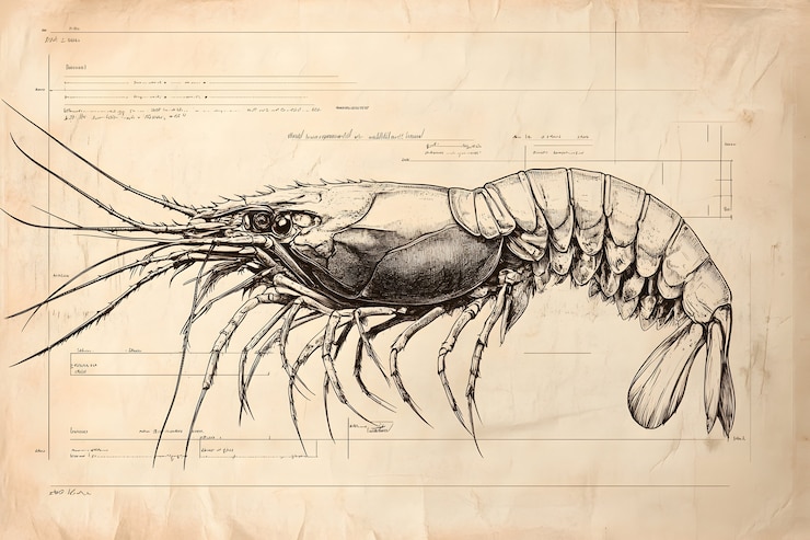 Free Photo anatomy drawing vintage style