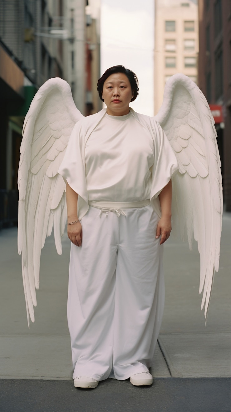 Free Photo angel ai generated