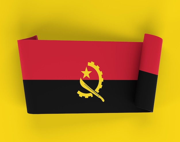 Angola Ribbon Banner