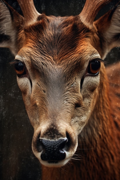 Foto gratuita ritratto animale da vicino