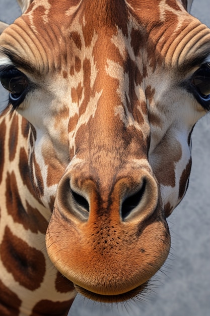 Animal portrait close up