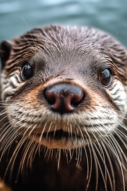 Animal portrait close up