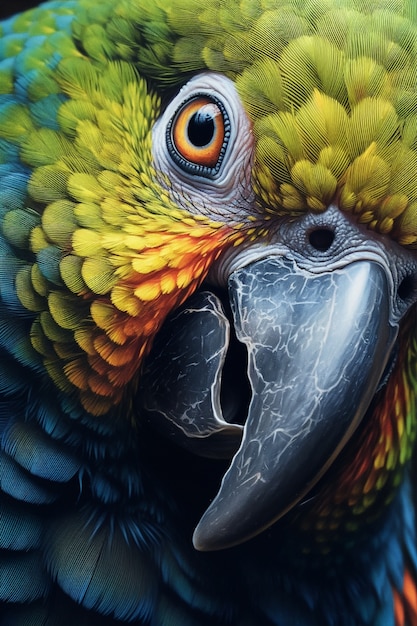 Animal portrait close up