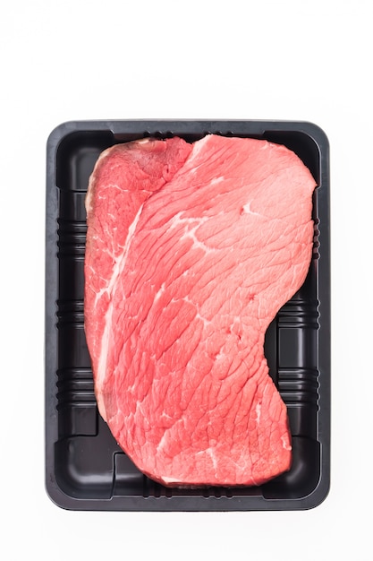 animal rib cut uncooked sirloin