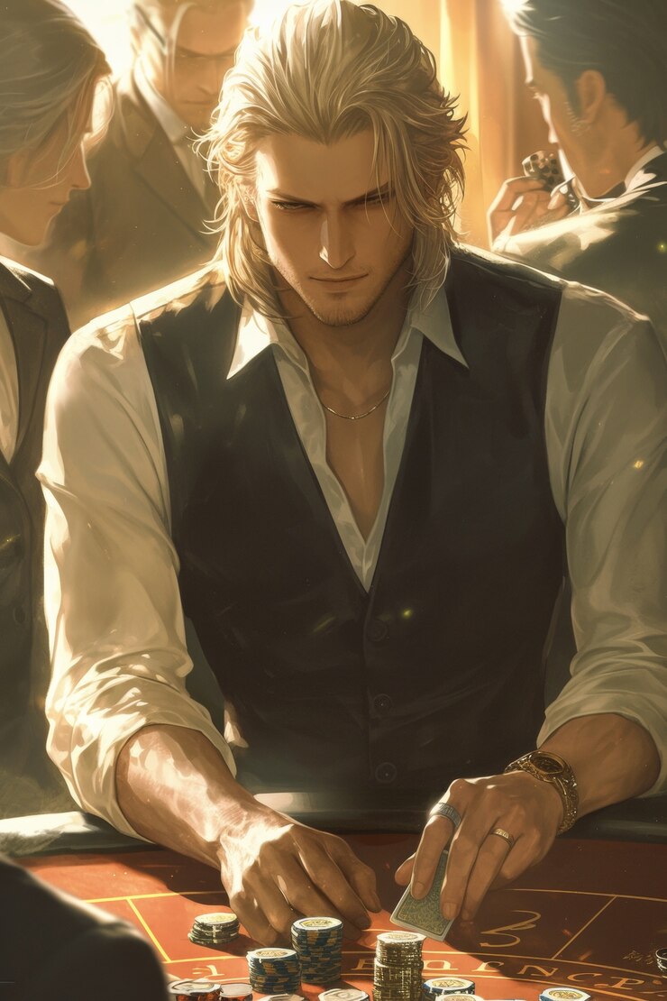 Free Photo anime casino illustration