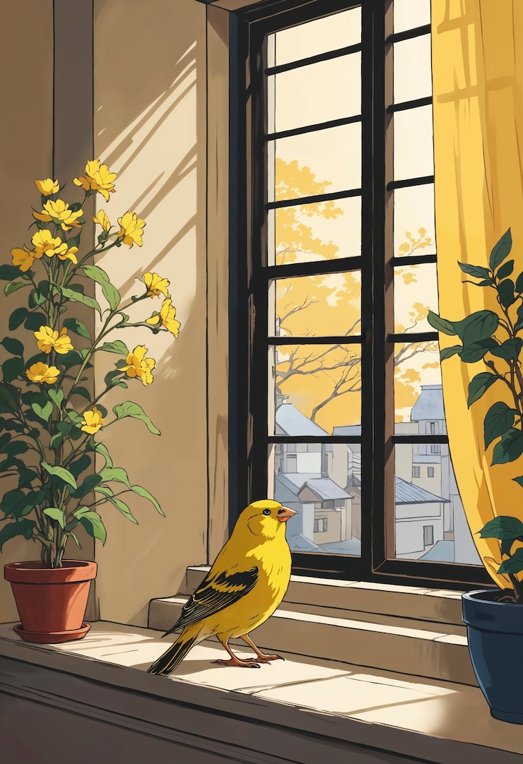 無料Photo 鳥のイラストのようなアニメ