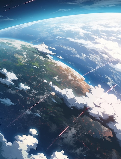 Terra in stile anime