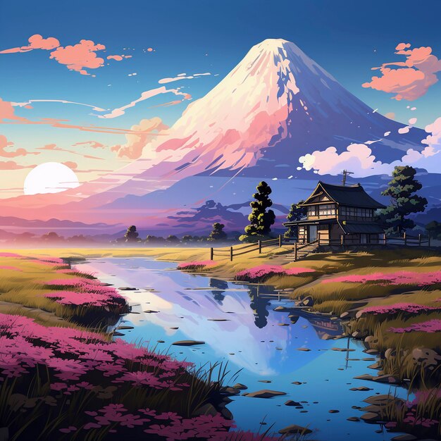 anime style house architecture
