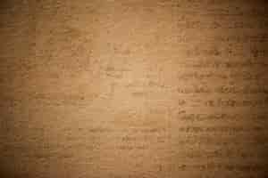 Free photo antique brown textured paper