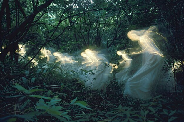 aokigahara forest dark style