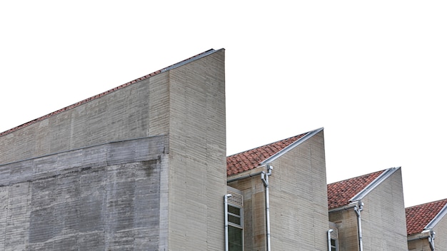 Free photo apartment building structures in the city