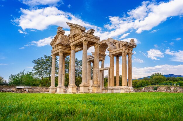 터키의 Aphrodisias 고대 도시.
