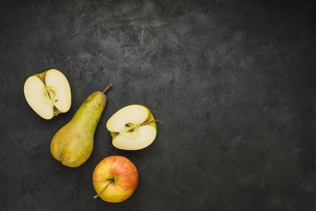 Free photo apples and pear