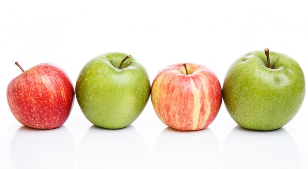 Apples on the table